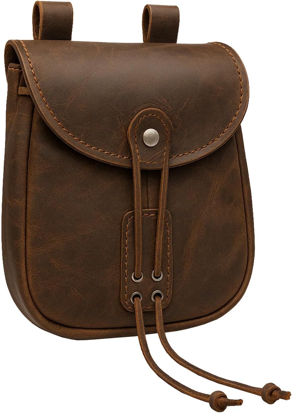 Muzzle-Loaders Leather Bush-Craft/Shooting Bag - MZ1203 - Image 2