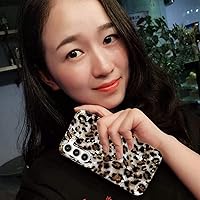 Vista 7 de J.west - Funda para Samsung Galaxy S23 de 6.1 pulgadas, elegante, brillante, translúcida y transparente, con estampado de leopardo y guepardo