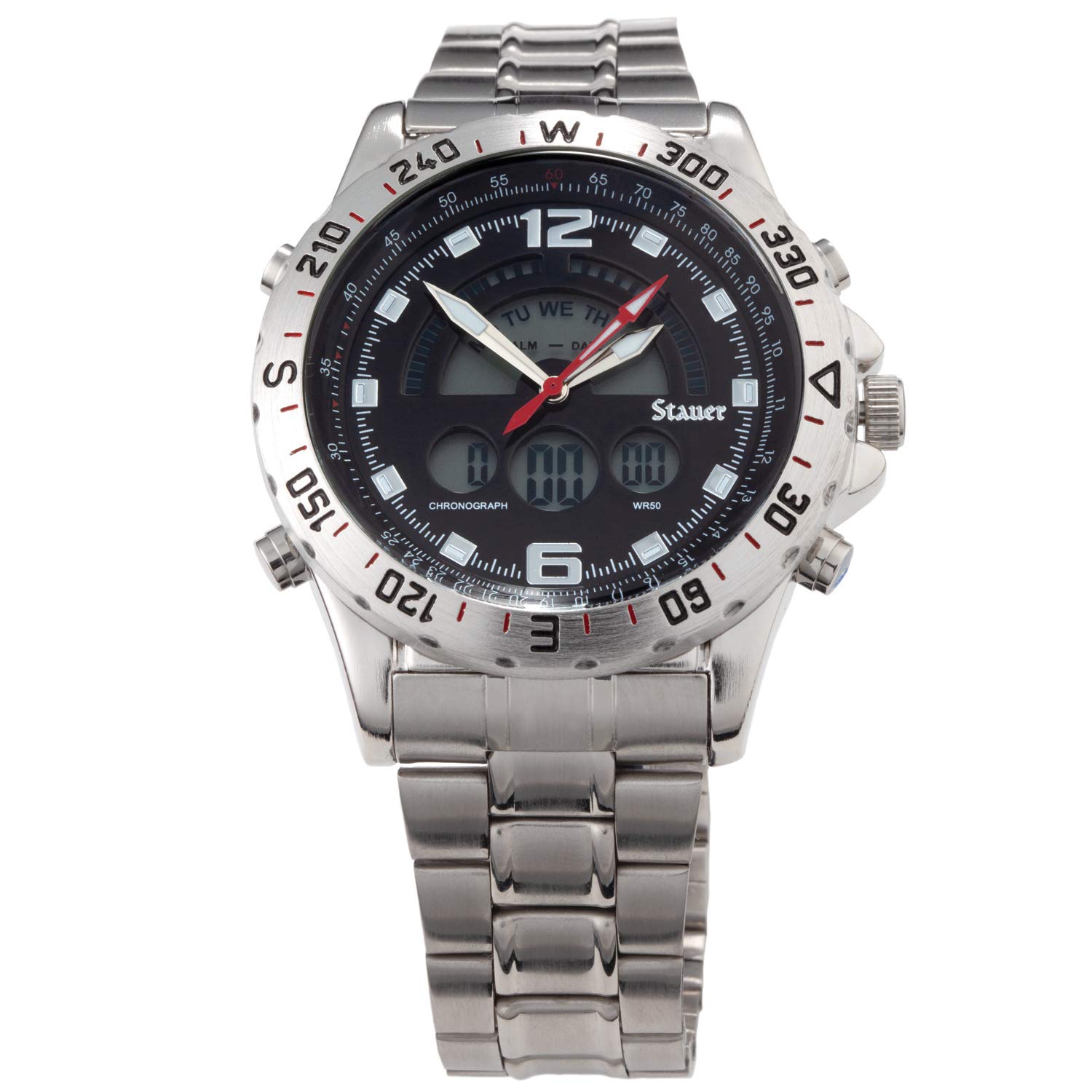 stauer centurion hybrid watch