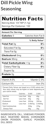 Miniatura 3 de Premium  Condimento de alas de pollo  Paquete variado de 2  Eneldo pepinillo  Jerk jamaicano  Fabricado en pequeños lotes