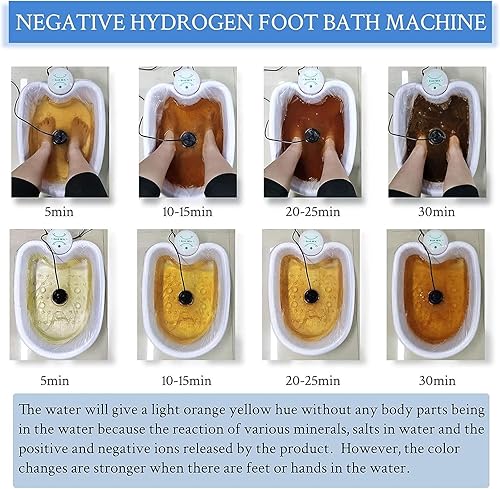 Miniatura 6 de Ionic Detox Foot Bath Cell Cleanse SPA Machine Foot Spa Tub Set de cuidado de la salud con lavabo de plástico para el hogar Beauty Club Recuperar la