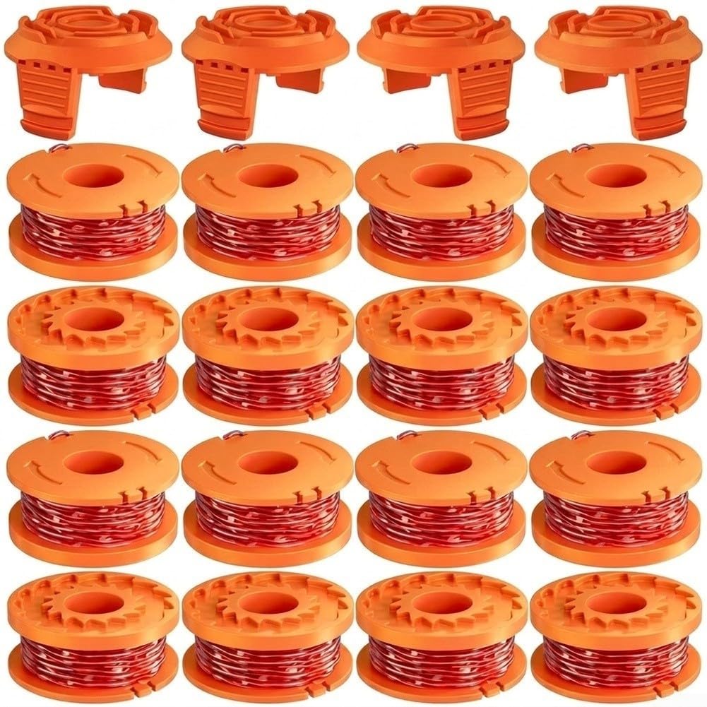 20 Bobinas Nylon Alta para resistencia Jardín 20 Bobinas Nylon