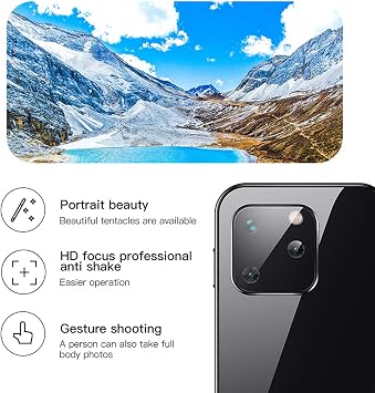 Smart Phone Mini Size 2.5 Mini Smartphone, HD Touch Screen Lightweight Cell Phone, 1GB RAM, 8GB ROM, Black