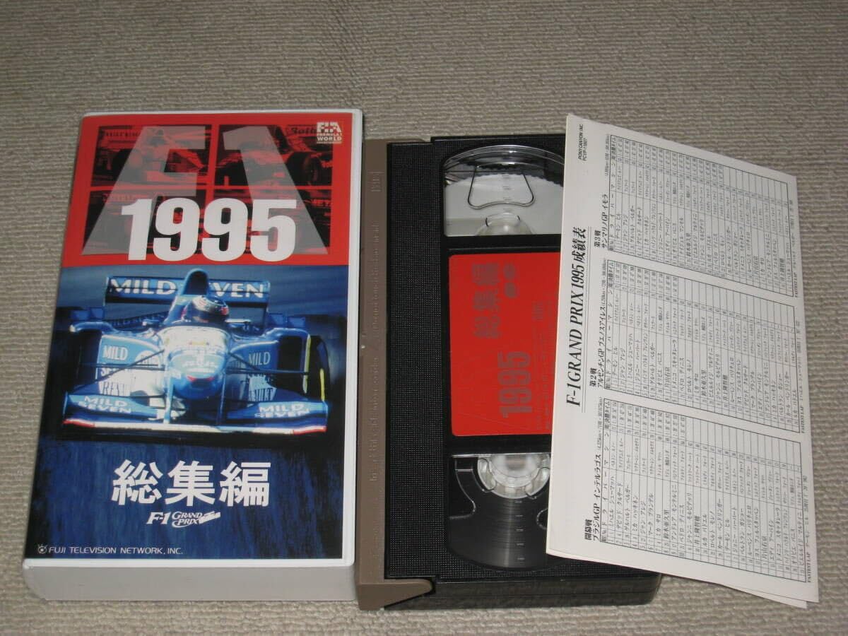 Amazon.co.jp: □VHS/ビデオテープ「FIA F1 世界選手権 総集編 1995 