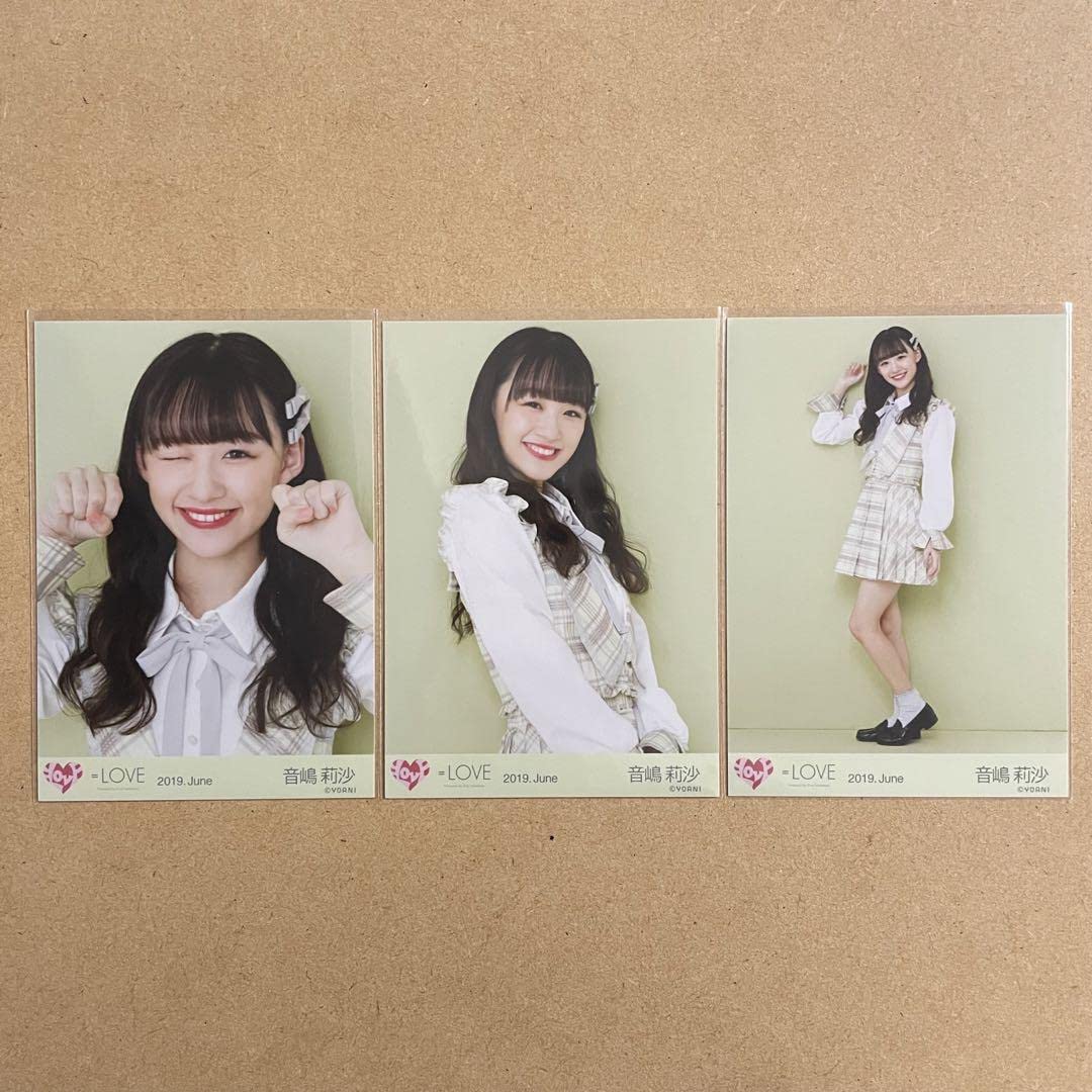 か*き様 音嶋莉沙　直筆　宝石衣装　ヨリ 直筆】音嶋莉沙 生写真 歌番組衣装 ヨリ