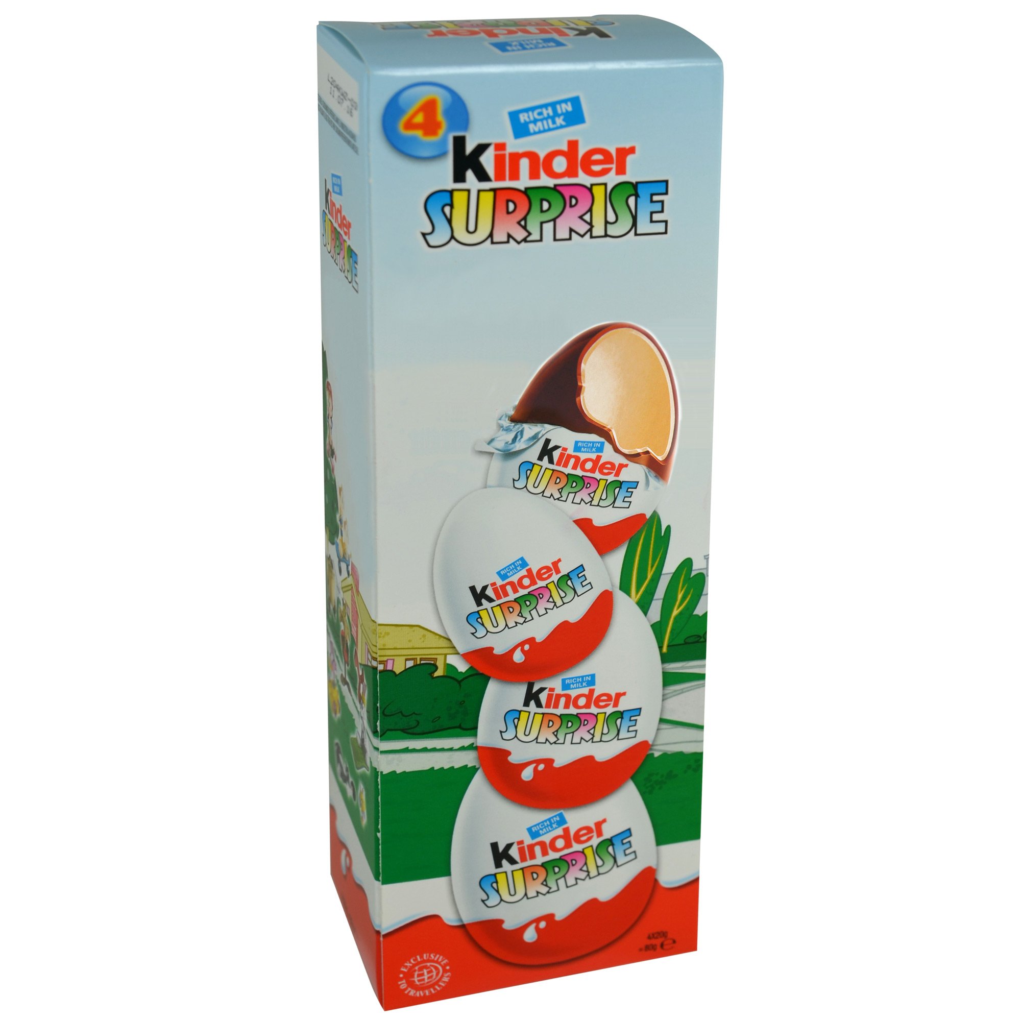 Kinder Ferrero Ferrero Kinder Surprise T4 , Imported Chocolates, Ideal for Gifting, Birthday Gift, Original White Chocolate Bars, Chocolate Collection, Variety Packs Available,(80 g)-image-30