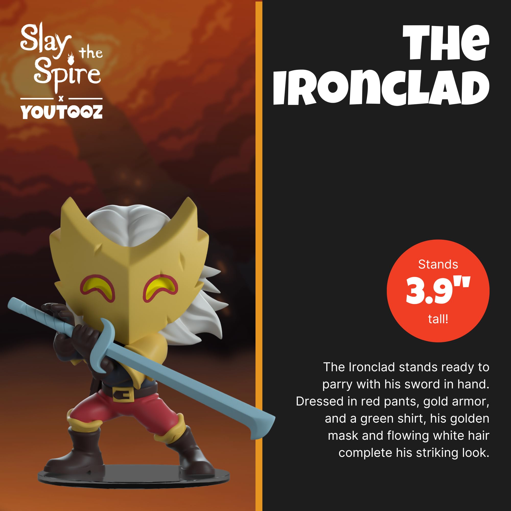 Youtoz Youtooz Slay The Spire - Figurine The Ironclad 9 Cm