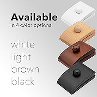 Vista 5 de 4 ganchos grandes para tapiz, perchas de madera para exhibición en la pared, colgador de alfombra para colgar en la pared, soporte de abrazaderas