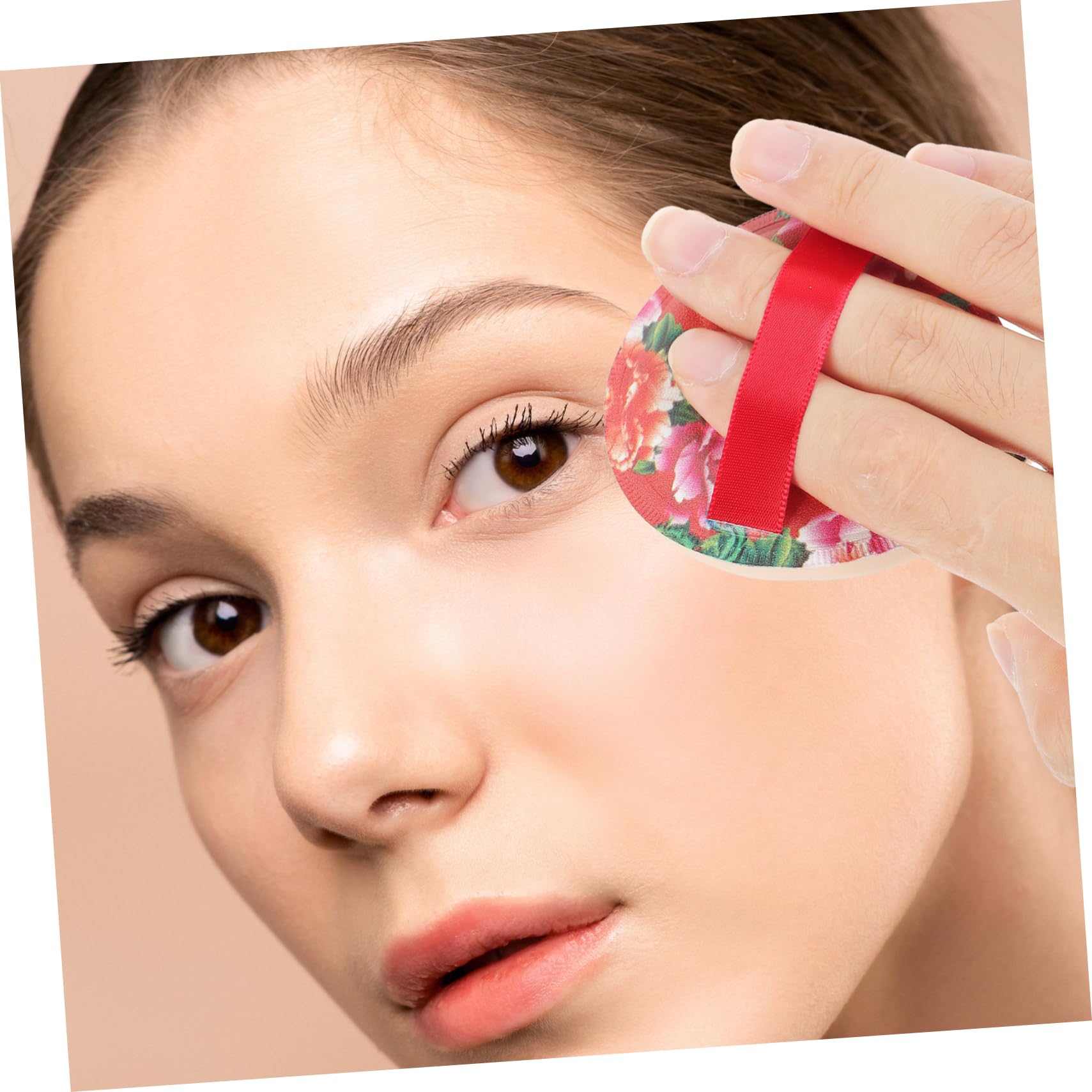 LIFKOME 4pcs Makeup Powder Teardrop Shape Soft Durable for Foundation Face Powder Natural Makeup Look