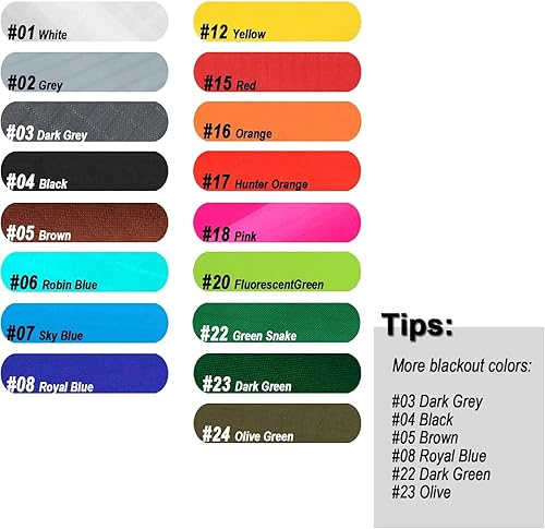 Miniatura 5 de 9KM DWLIFE Tela de nailon Ripstop, gris de 60 x 196 pulgadas, 40D impermeable, ligera, resistente al viento, tela a granel para cometas, tiendas