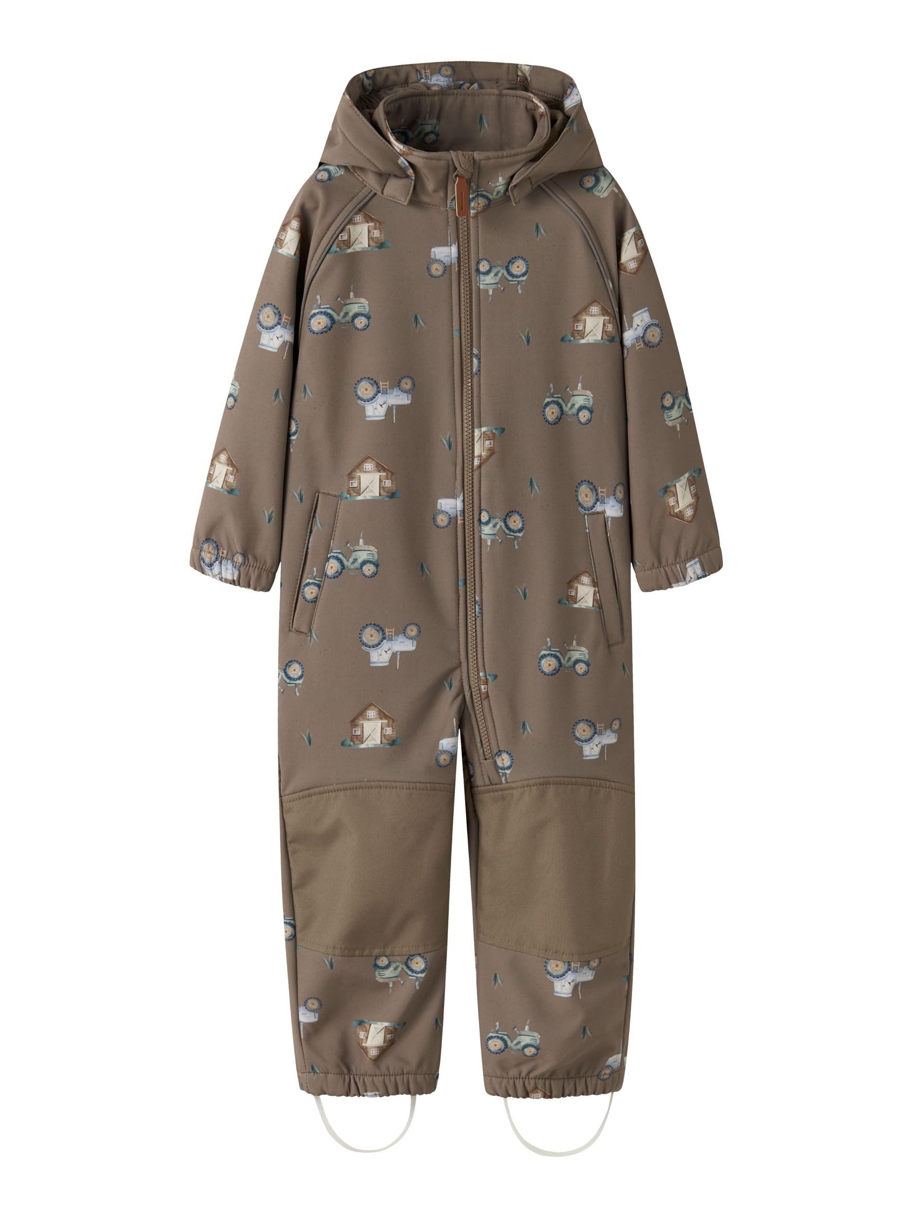NAME IT Nmmalfa08 Combinaison Softshell AOP 1Fo Noos Garçon