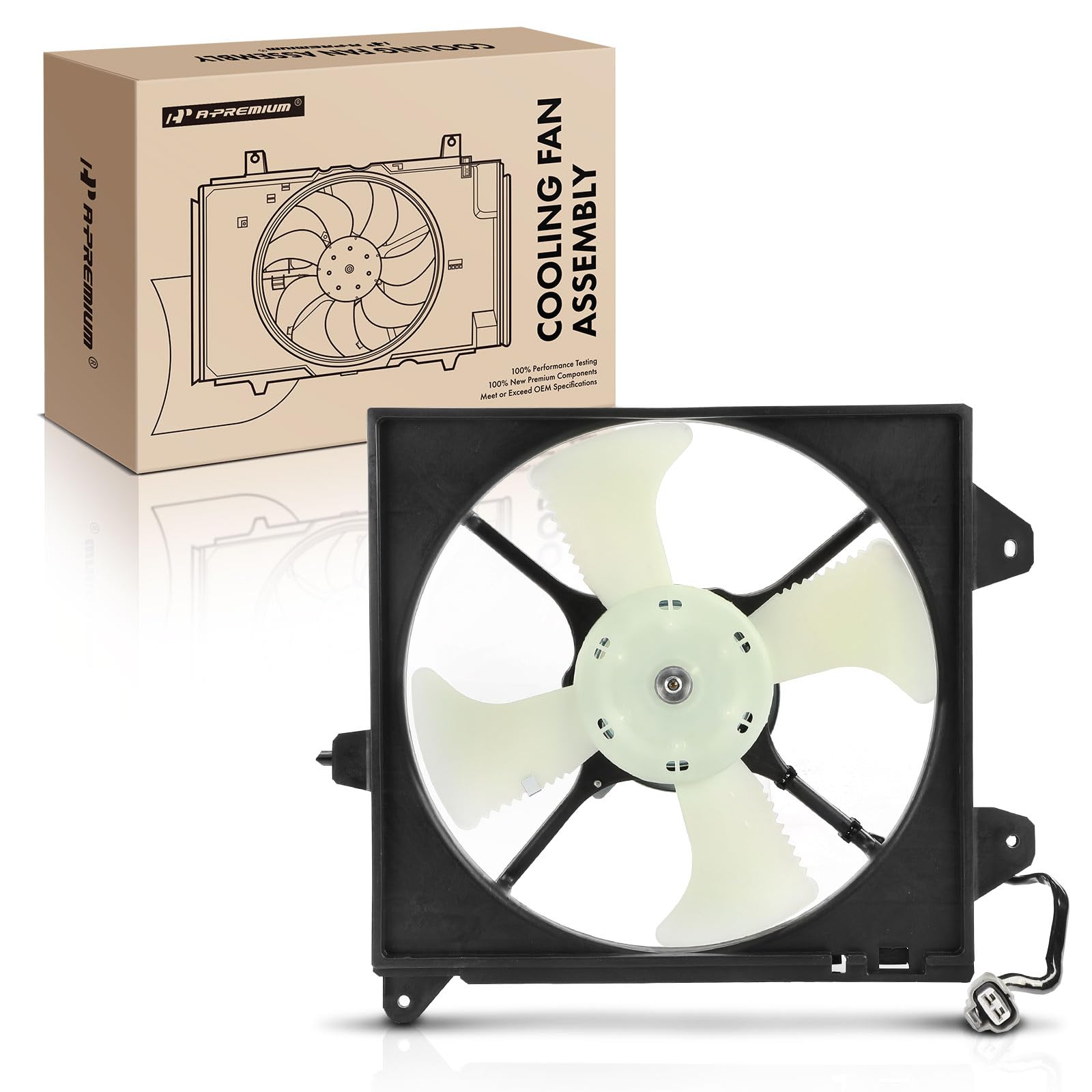 ALD1 FANCON み Amazon.com: A-Premium A/C Condenser Fan Assembly | Compatible with