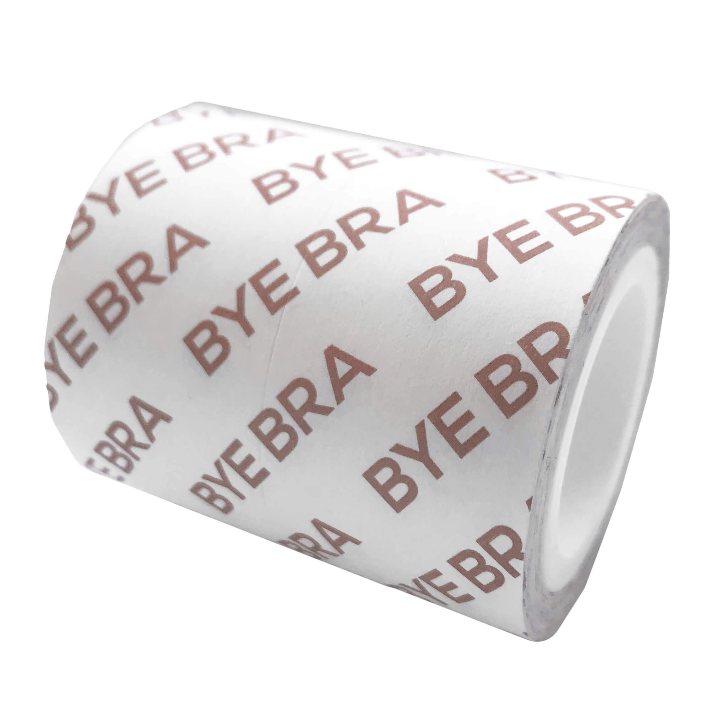 Bye Bra Women's Transparent Breast Lifting Tape Roll, Lifting Boob Tape, 3 Meters With 3 Pairs Satin Nipple Covers