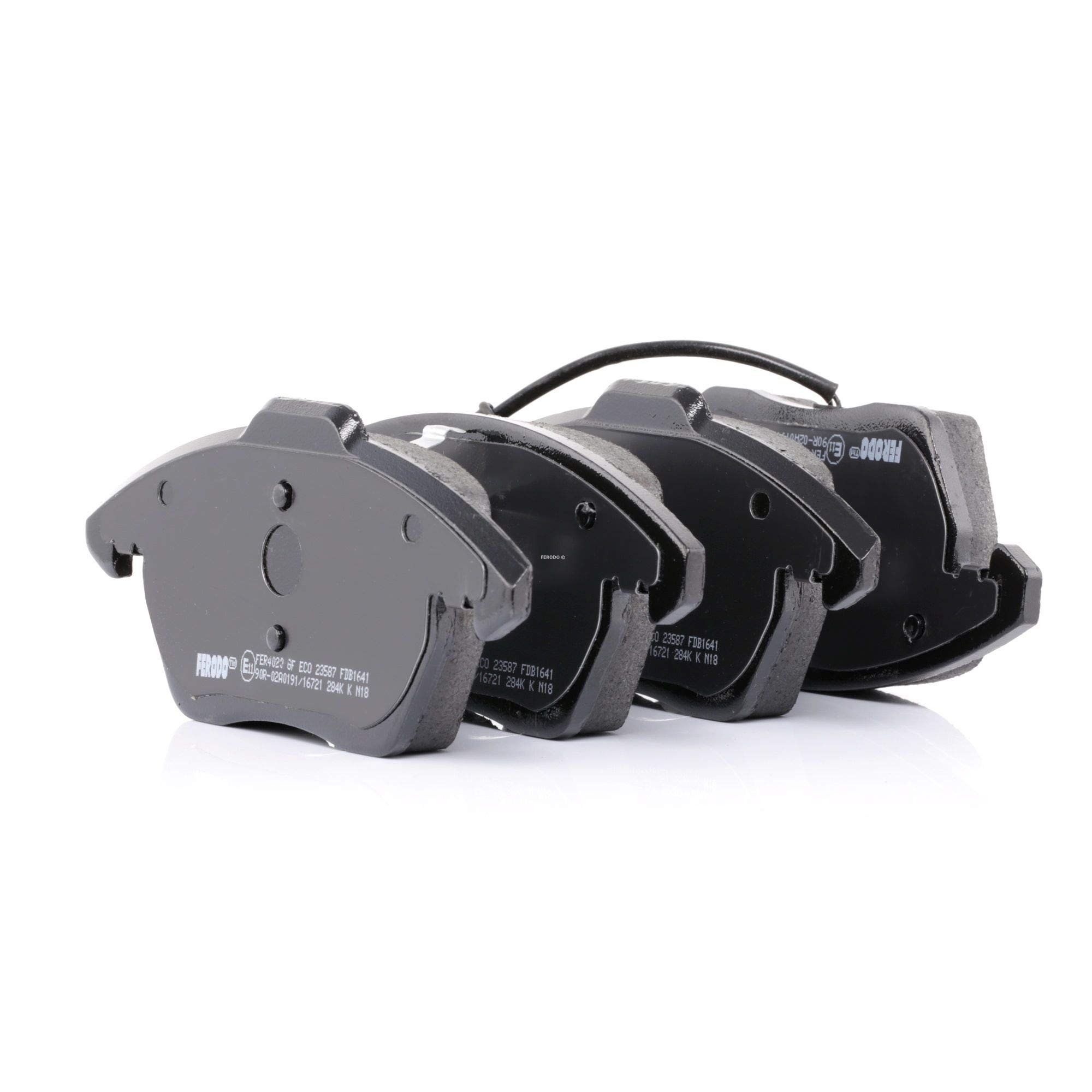 FDB1641 Brake Pad Set, disc brake - (set of 4)