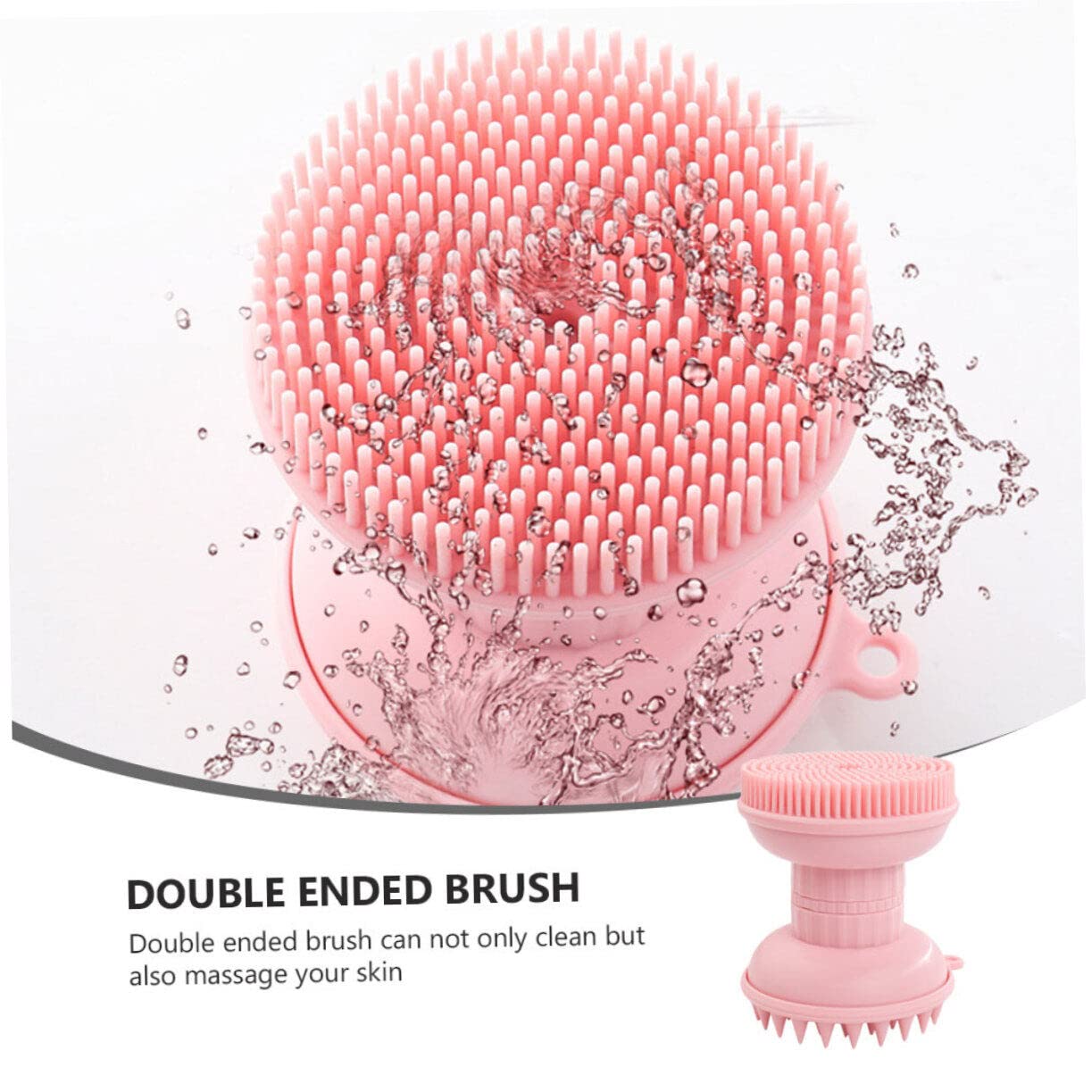 Toyvian 2 Pz Spazzola Da Bagno Tre in Spazzola Esfoliante Per Il Corpo Spazzola Da in Silicone Spazzola Per Massaggi Shampoo Bambino Calze Autoreggenti Gel Di Silice Triplicare