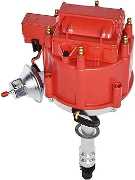 Amazon Com A Team Performance Complete Hei Distributor 65k Coil 7500 Rpm Compatible With Chevrolet Chevy Gm Gmc 4 3l 262 V6 Efi To Carb Swap 90 V 6 One Wire Installation Red Cap Automotive