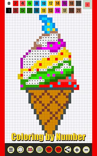 Coloring ColorPixNu Pixel Art Coloring by Number