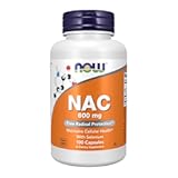 NOW Supplements, NAC (N-Acetyl Cysteine) 600 mg with Selenium 100 Capsules