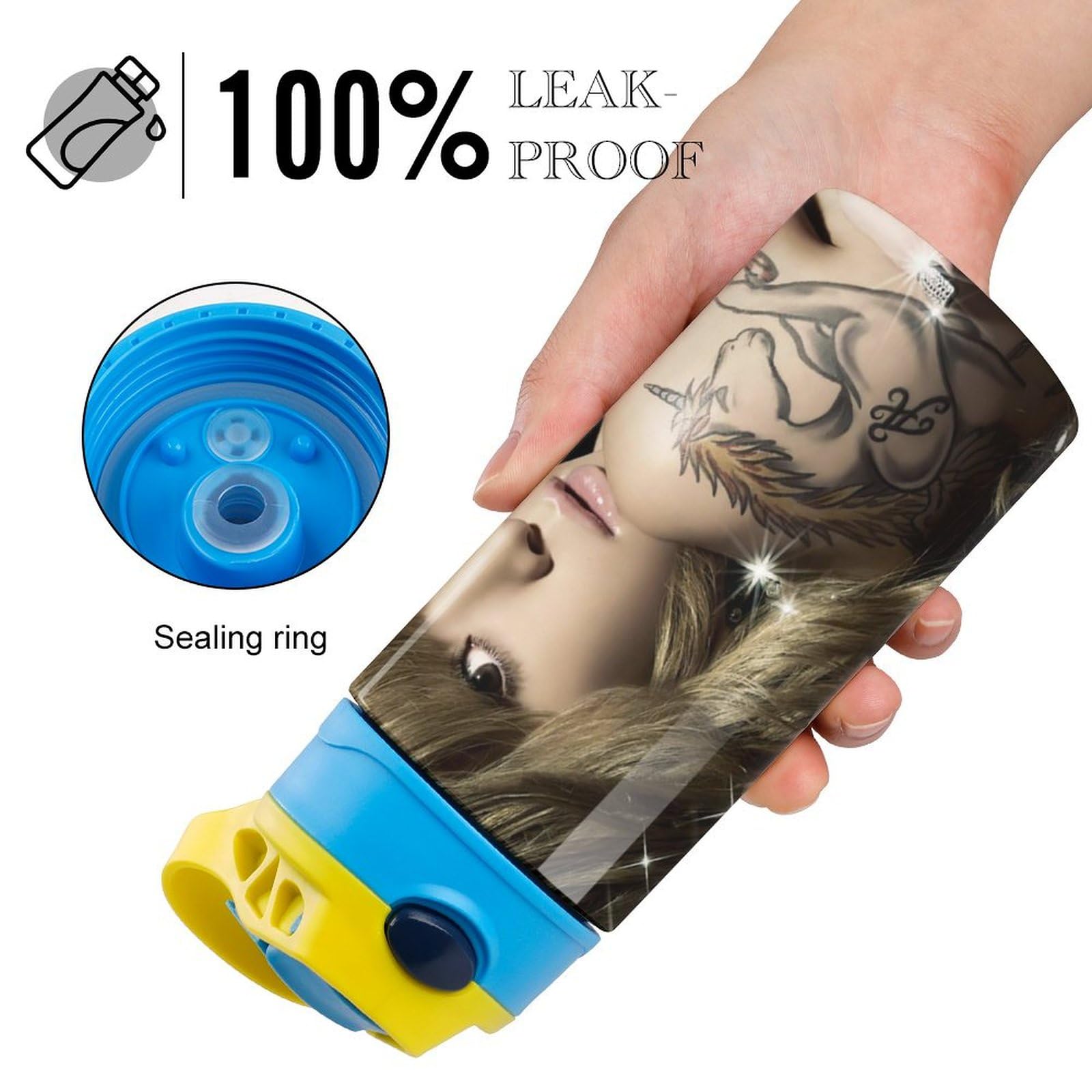 Amazon｜浜崎あゆみ ボトル 水筒 500ml ストロー 水筒 超軽量