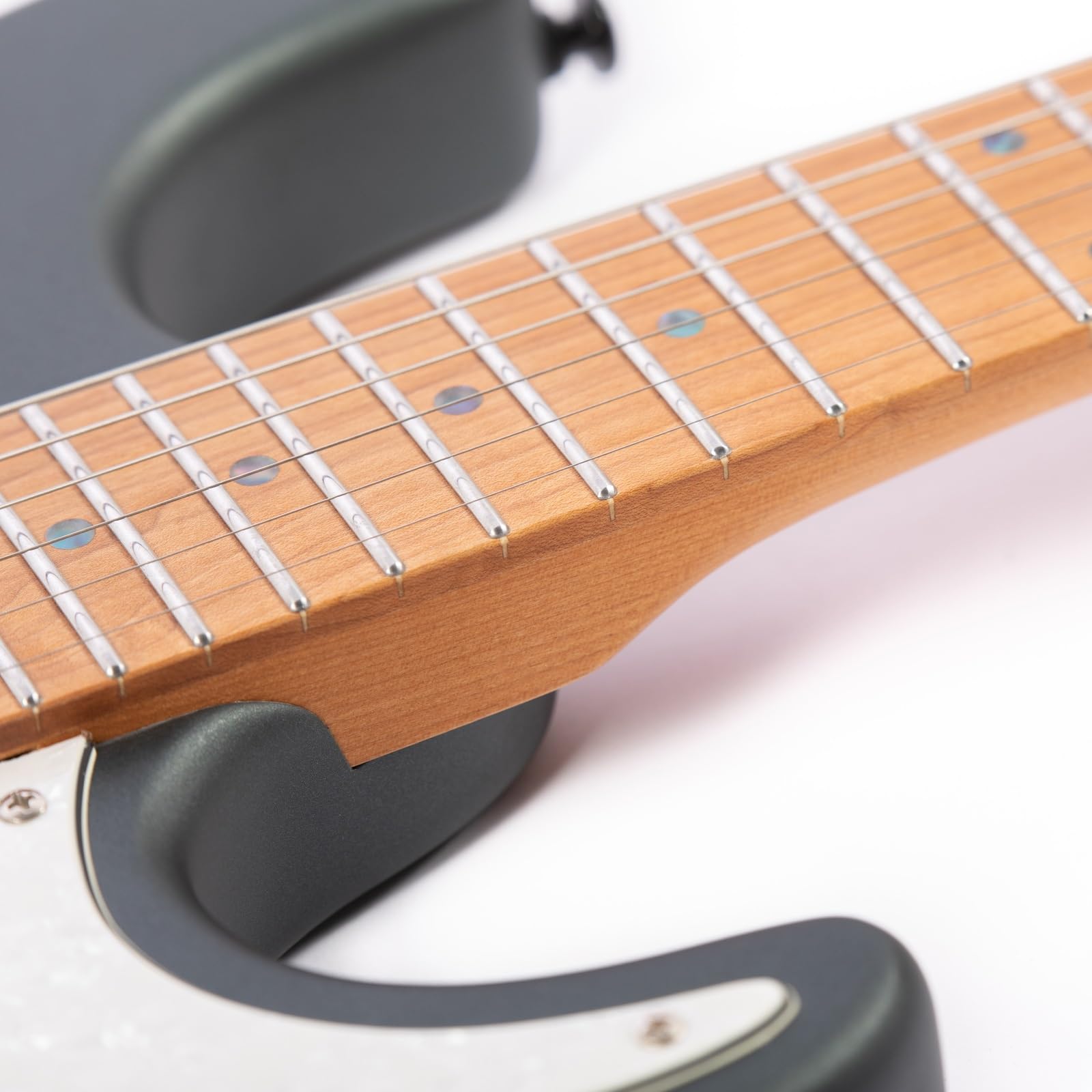 Gitara Elektryczna Profesjonalna 6 Strunowa Gitara Elektryczna O Standardowym Matowym Wykończeniu Korpus Z Topoli Palony Klon(Type 4)