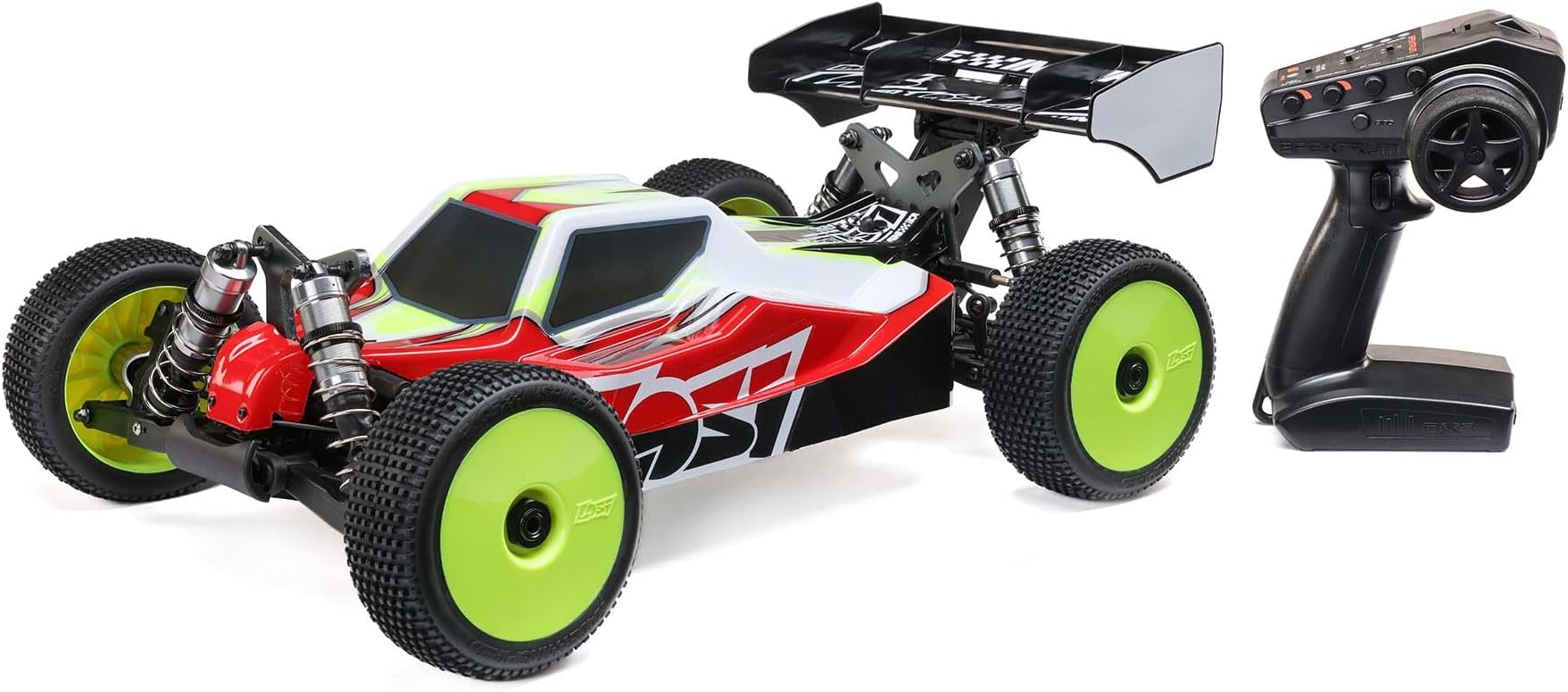 RC Car 8IGHT-XE Electric RTR Battery and Charger Not Included 1/8 4 Wheel Drive Buggy LOS04018