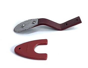 AGROMARK Coconut Scraper Spare Blade/Chopper Blade/Chirava Naaku with Safety Cap -Pack of 1 (Stainless Steel)