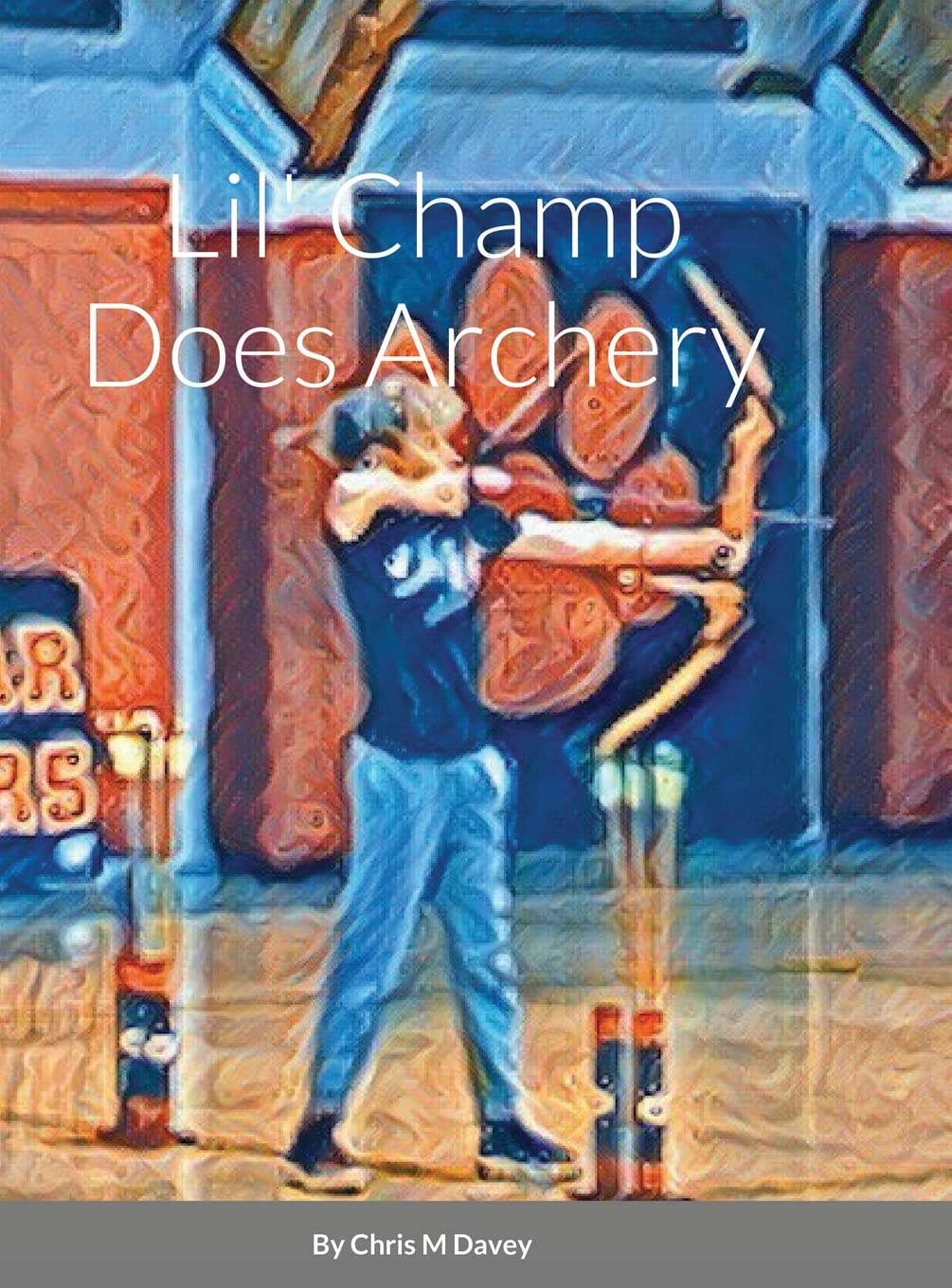 Lil' Champ Does Archery