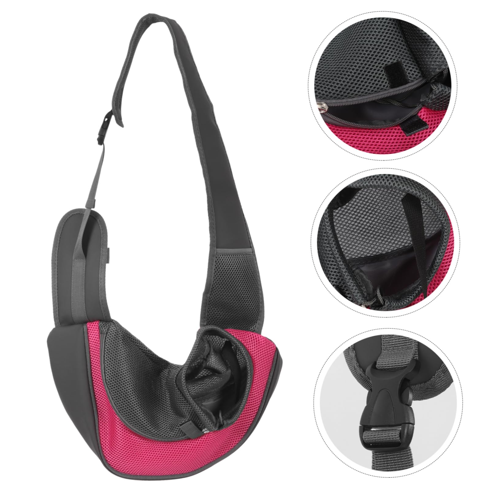 BESPORTBLE Pet Shoulder Bag Dog Sling Carrier Bag for Travel 35x8.5x20cm Comfort Size s