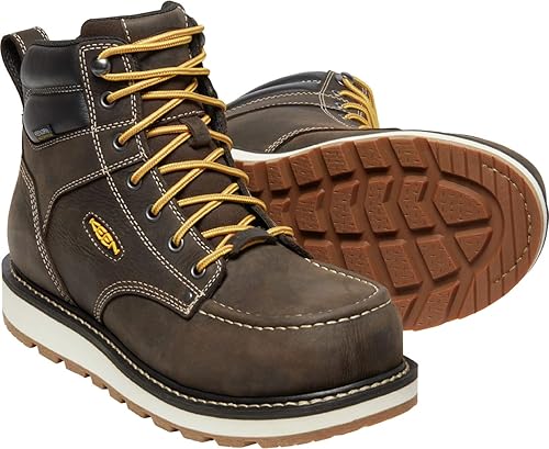 Miniatura 8 de KEEN Utility Mens Cincinnati 6" punta compuesta impermeable cuña