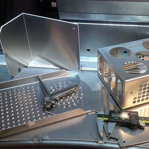 Miniatura 6 de Paquete de 4 chapas de aluminio 5052 H32 de 6 x 12 x 164 pulgadas cubierta con película protectora, placa de aluminio rectangular de 0.020 in para