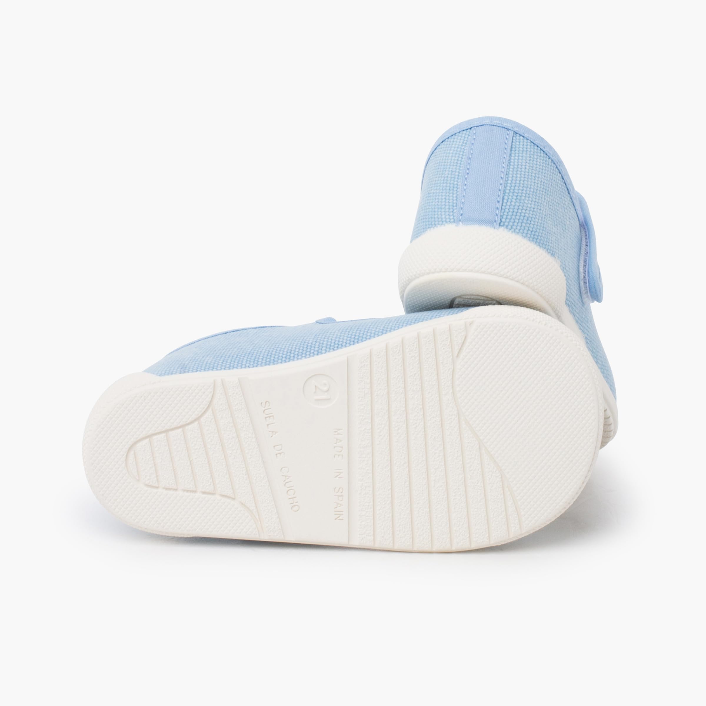 Pisamonas Scarpe Occhio di Bue Barefoot Tela Canvas Chiusura A Strappo