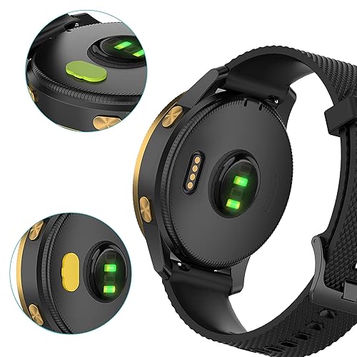 Miniatura 10 de Paquete de 10 tapones antipolvo compatibles con Garmin Watch Charger Port Protector negro