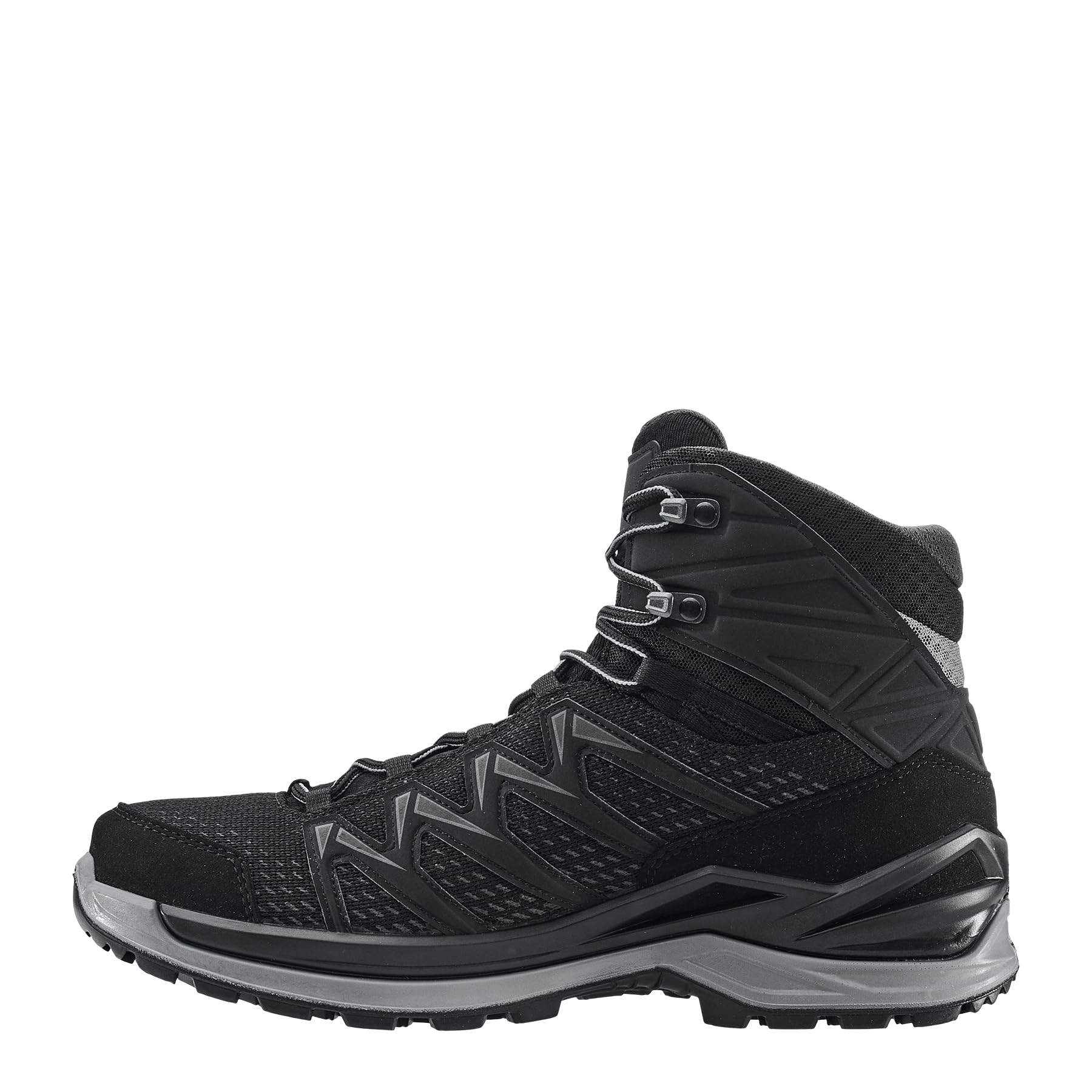 LOWA Adult Innox Pro GTX MID - Scarpe da trekking leggere, da uomo, colore: Nero