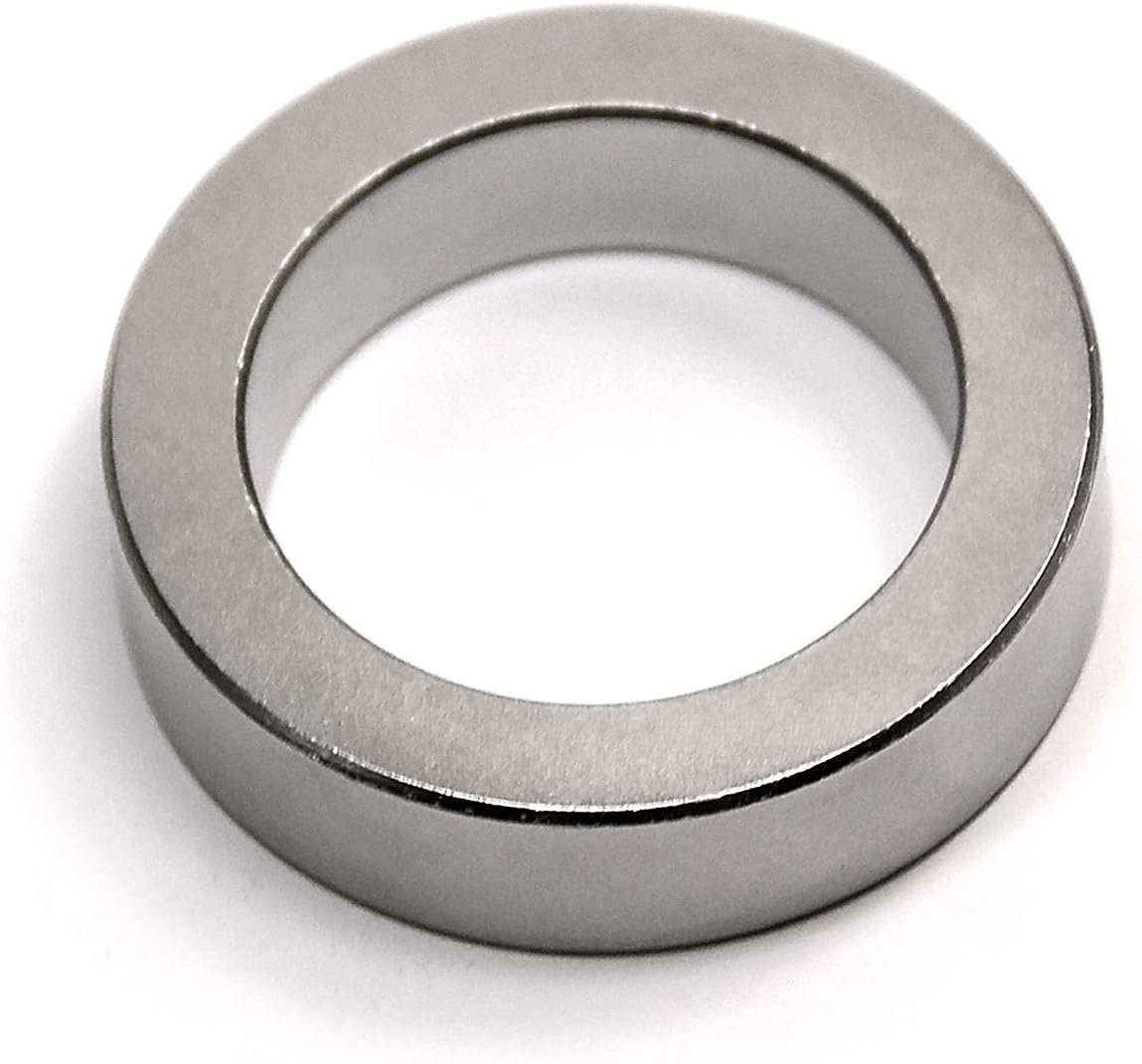 CMS Magnetics Super Strong Neodymium Magnets Ring N45 1-1/2"OD x 1.065"ID x 3/8" - Rare Earth Ring Magnet - Science Projects School and Magnetism Education