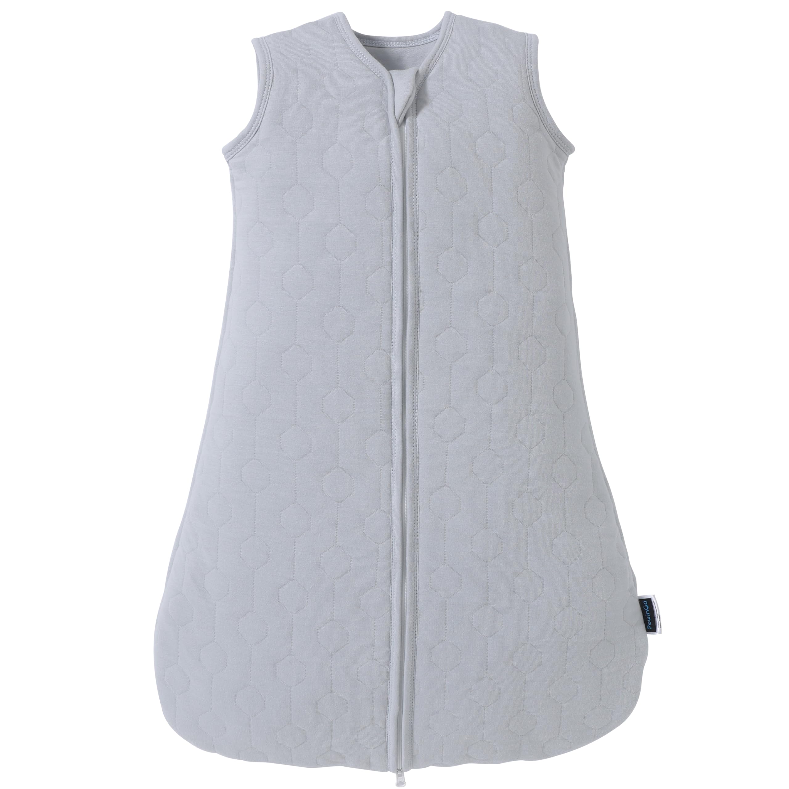 PewinGo Sacco Nanna Neonato 2.5 TOG 0-6 Mesi | Fibre di Cotone e Poliestere| Coperta Indossabile con Doppia Cerniera | Morbido, Delicato Sulla Pelle & Lavabile in Lavatrice