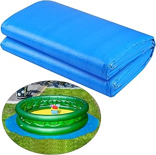 Boao Swimming Pool Ground Cloth Round Swimming Pool Liner Pad for Above Ground Swimming Pools Pool Ground Mat Protector Pad Prevents Punctures Pool Tarp(15 Ft)