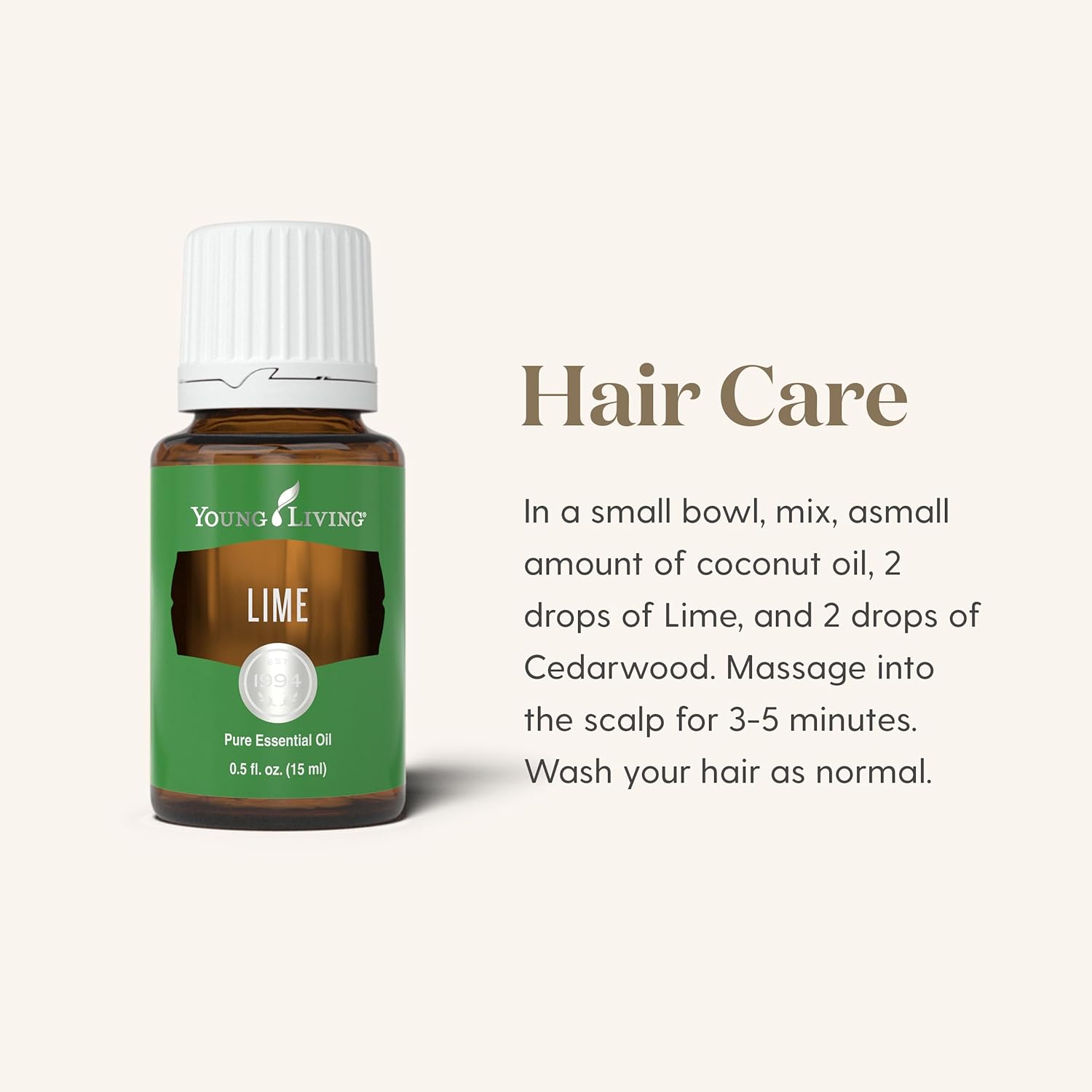 Young Living Lime Essential Oil - 15ml of Pure Aromatherapy Bliss: Awaken Your Senses with a Refreshing Citrus Fragrance - Premium Grade for Diffusion and Topical Use