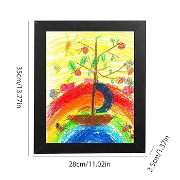 Amazon.co.jp: アートフレーム 子供の絵を飾る フォトフレーム