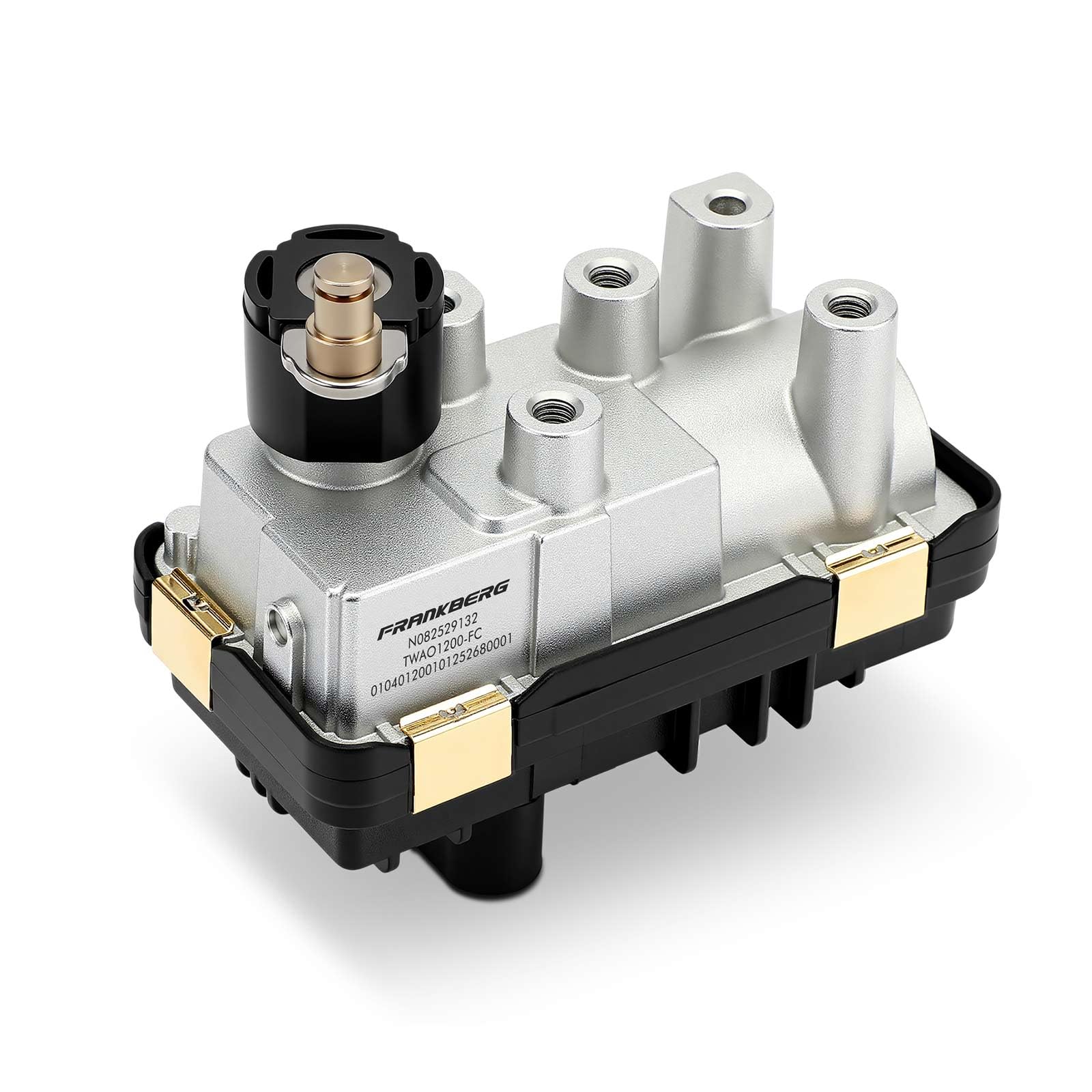 Frankberg Attuatore del turbocompressore 6NW010430-02 | 5 pin, elettronico, Diesel; Compatibile con: Serie 5 Gran Turismo F07, 3 Gran Turismo F34, 4 Gran Coupé F36, X4 F26