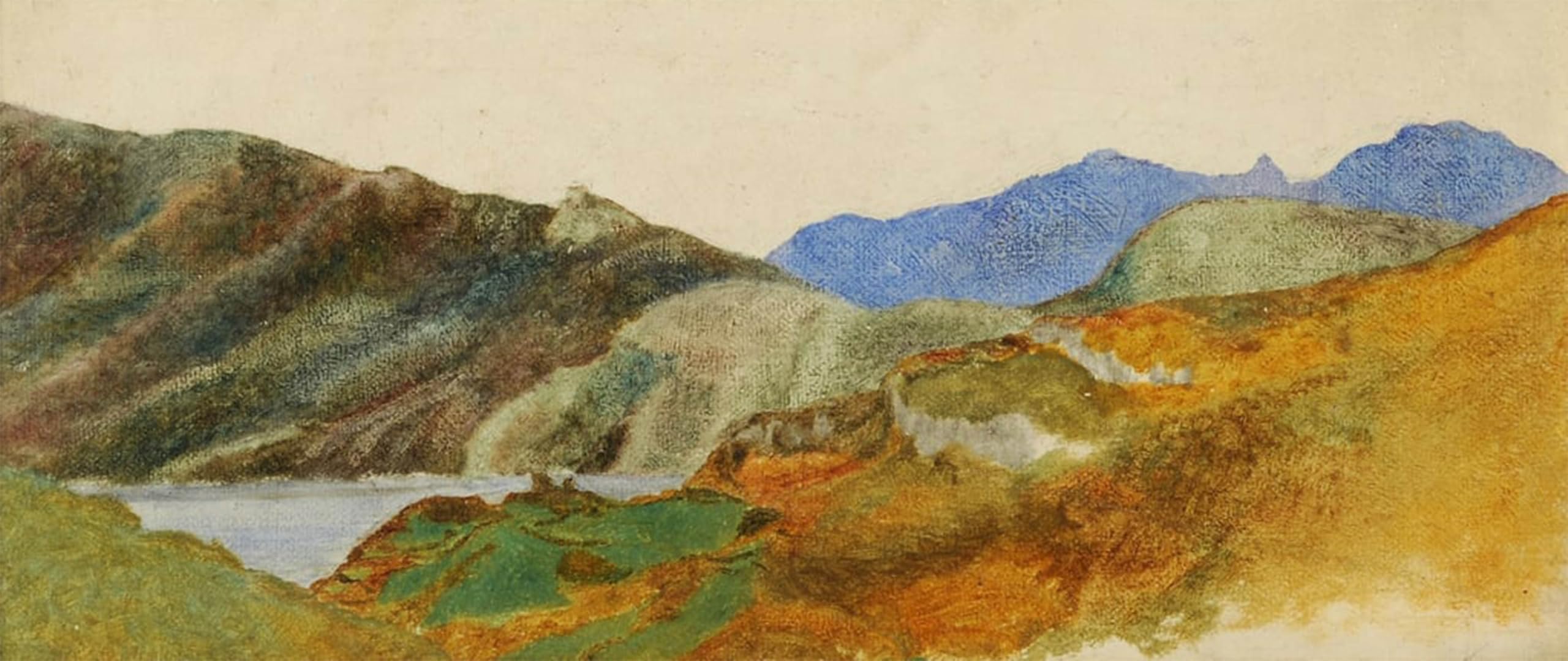 POSTERIIk Famous Print Pop Art Wall Art Graffiti Mountain Landscape by George Frederick Watts Art Prints for Home Decor 60x90cm