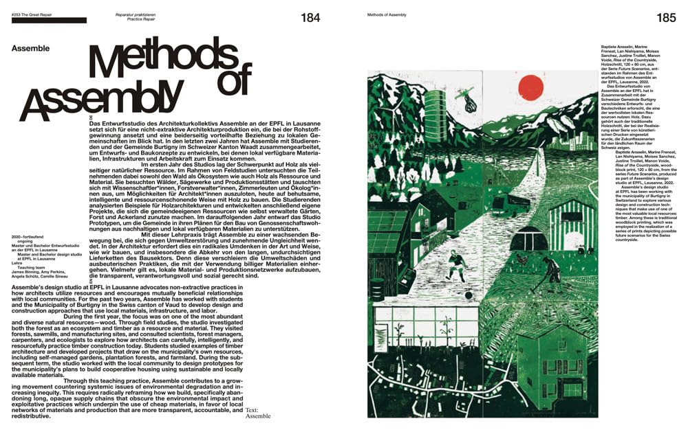 ARCH+ The Great Repair vol.2 : A Catalog of Practices /anglais
