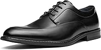 Bruno Marc Men's Formal Oxfords Dress Shoes - Comfortable Lace-Up with Breathable Lining & Rubber Sole
