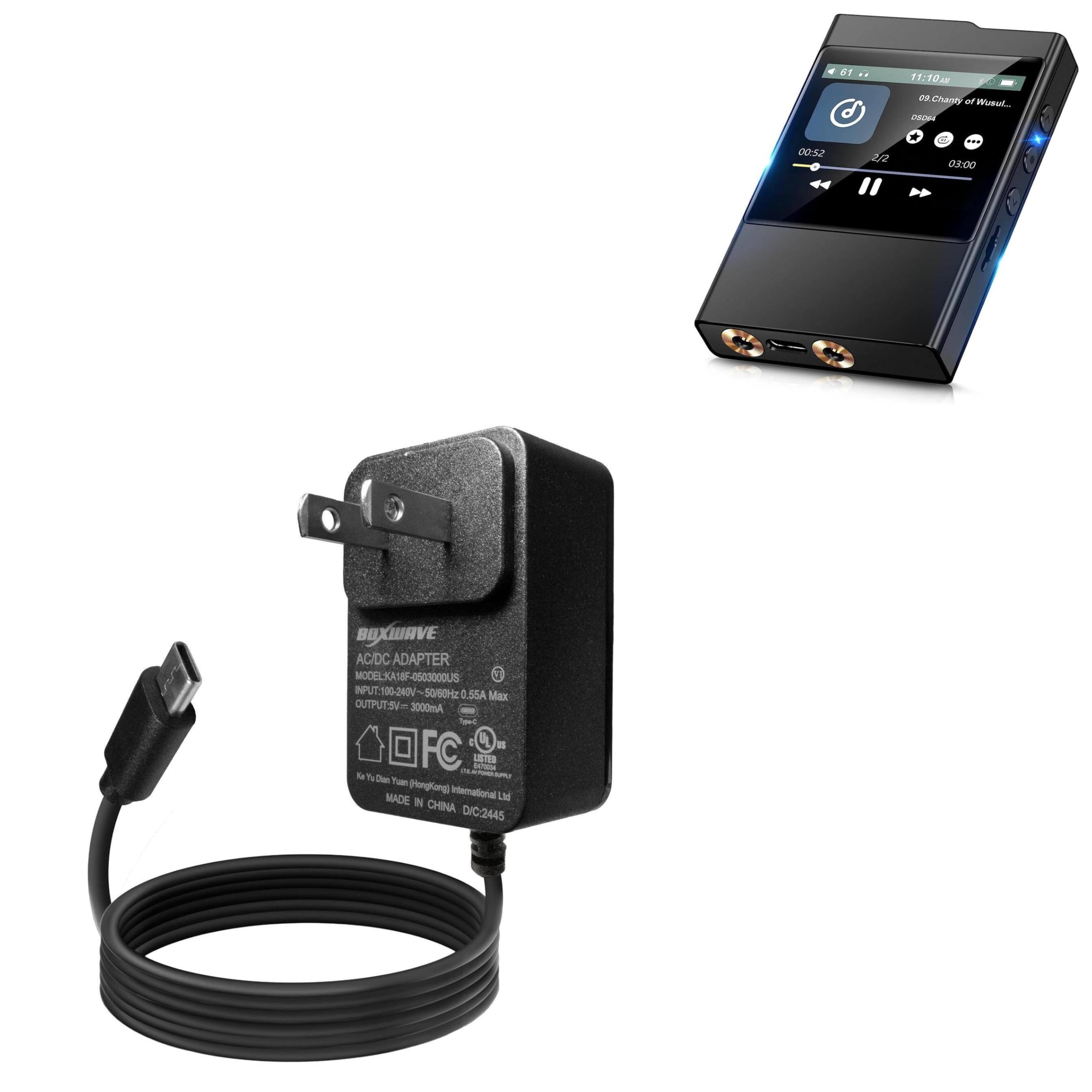 BoxWave Charger Compatible with EVISTR MP11 - Wall Charger Direct (15W), Rapid Charge Your Device with Built-in 3ft Cable