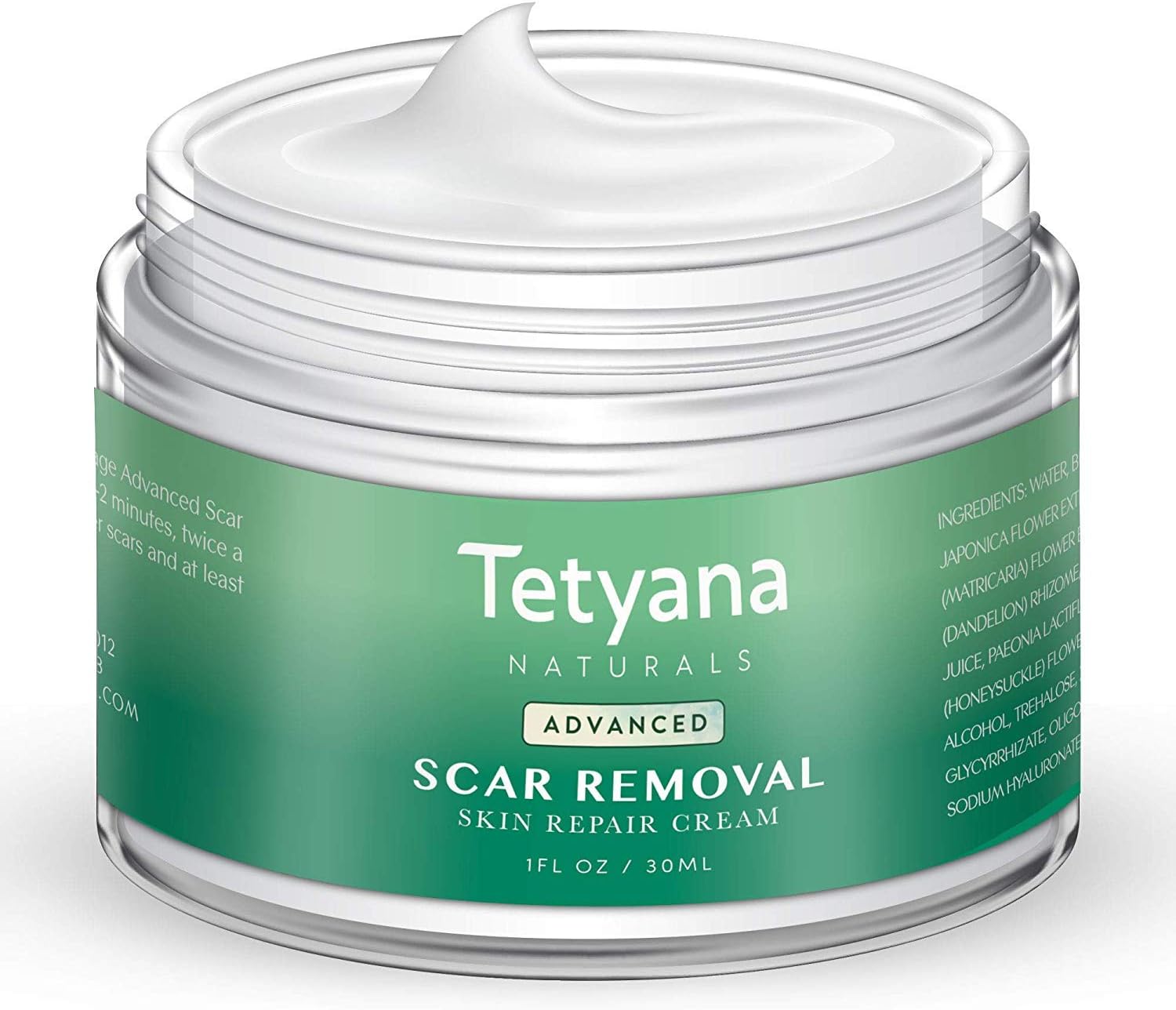 Tetyana Naturals Scar Removal Cream Advanced Treatment