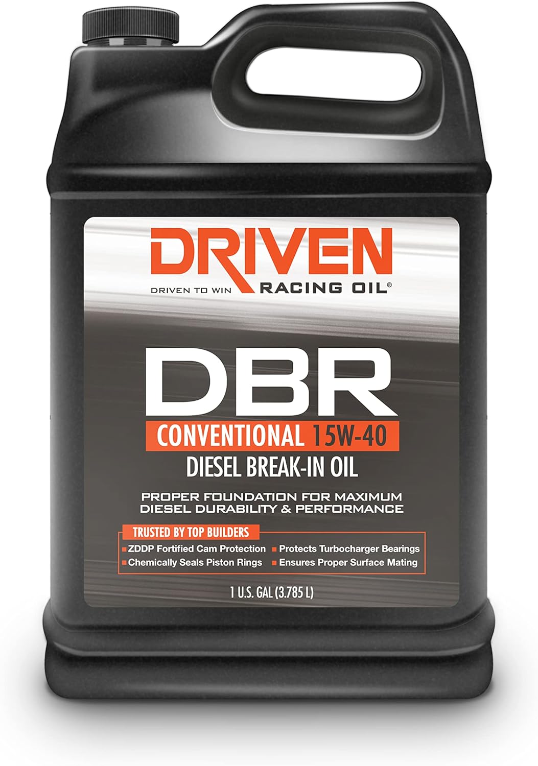 Driven Racing Oil DBR Diesel Break In Motor Oil 15w-40 (1 Gallon) (Pack of 4)