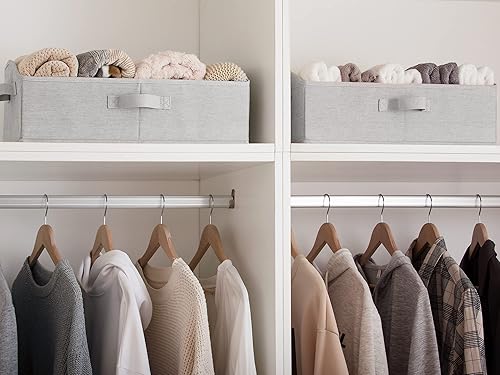 Miniatura 4 de StorageWorks Contenedores de almacenamiento para armario caja de almacenamiento contenedores organizadores plegables y cestas para ropa