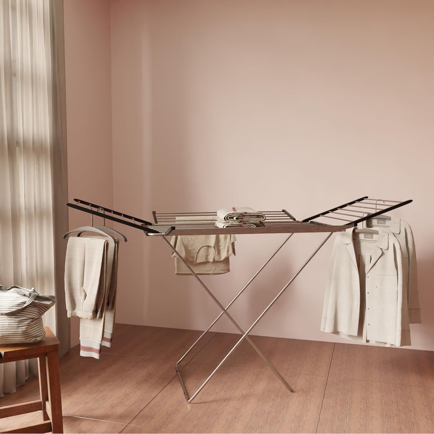 Lifelong Stainless Steel Cloth Drying Rack