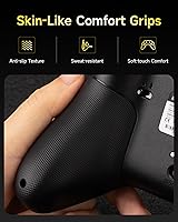 Vista 6 de EasySMX X05Pro Wireless PC Controller – Quiet-Press Buttons, 2-Stage Impulse Triggers, 2 Programmable Buttons, Hall Joysticks, 1000mAh Battery