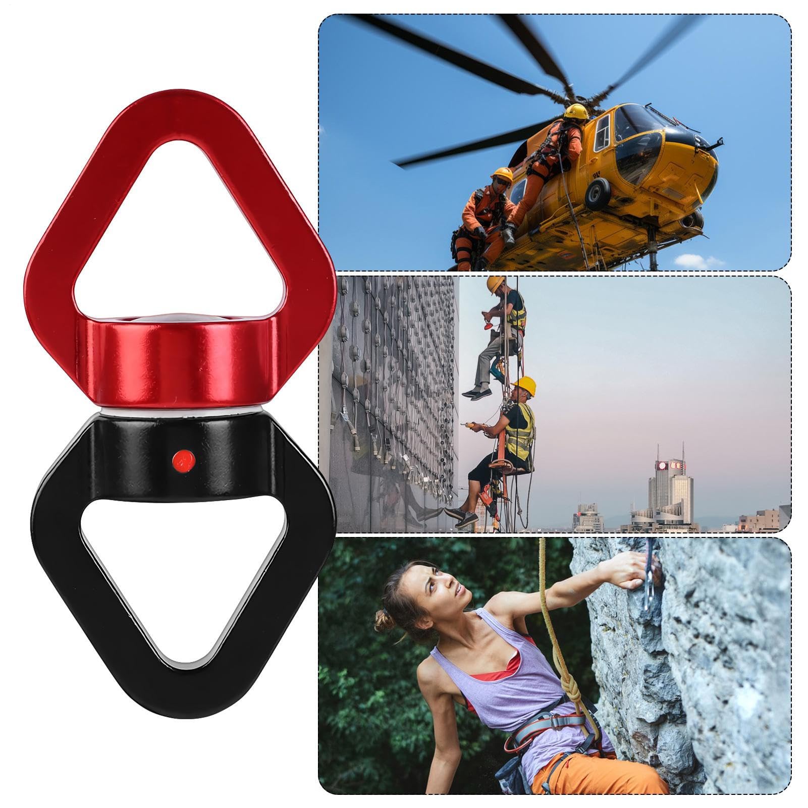 Ganci da arrampicata Clip Anello di bloccaggio Dispositivi Corda