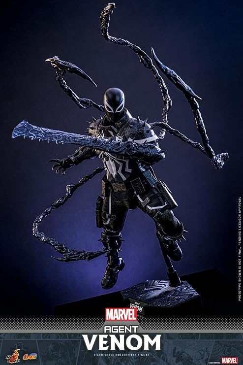 Hot Toys Marvel Comics Spider-Man Agent Venom 1/6 Scale 12 Collectible Figure